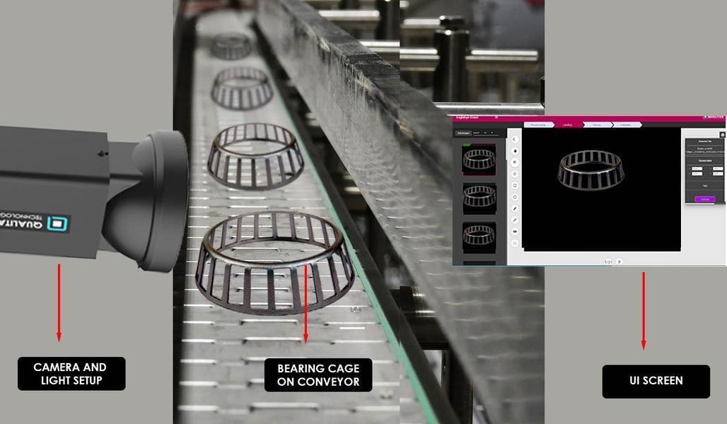 AI Bearing Cage Inspection in Under 1 Second