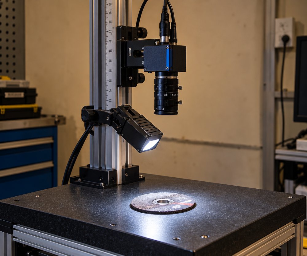 96% Accurate Grinding Disc Defect Inspection
