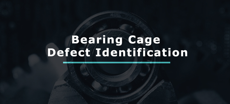 Bearing Cage Defect Identification