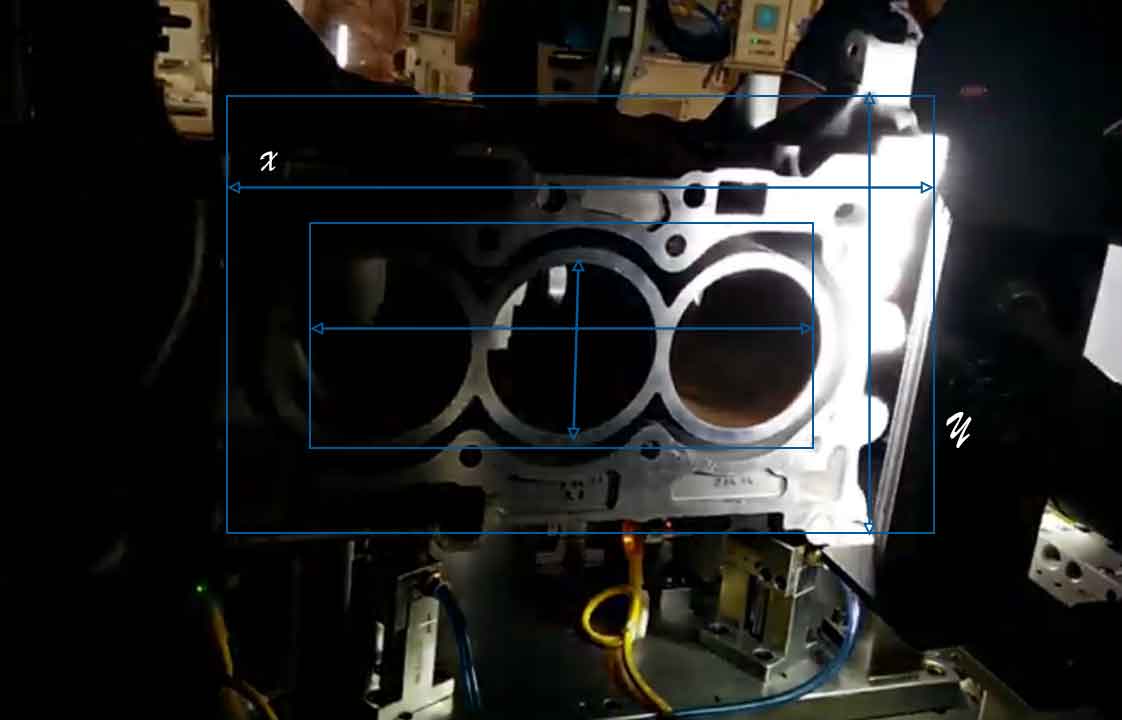 Automated Measurement of Engine Housing